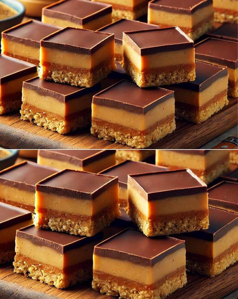 No-Bake Peanut Butter Bars