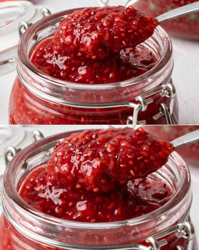 Raspberry Chia Seed Jam