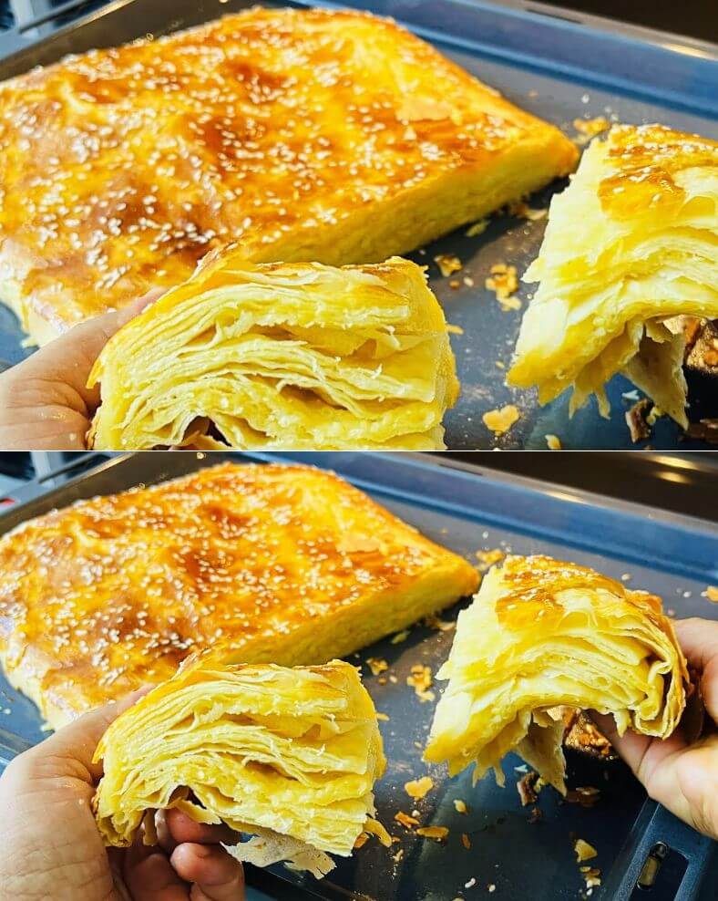 Layered Cheese Bread