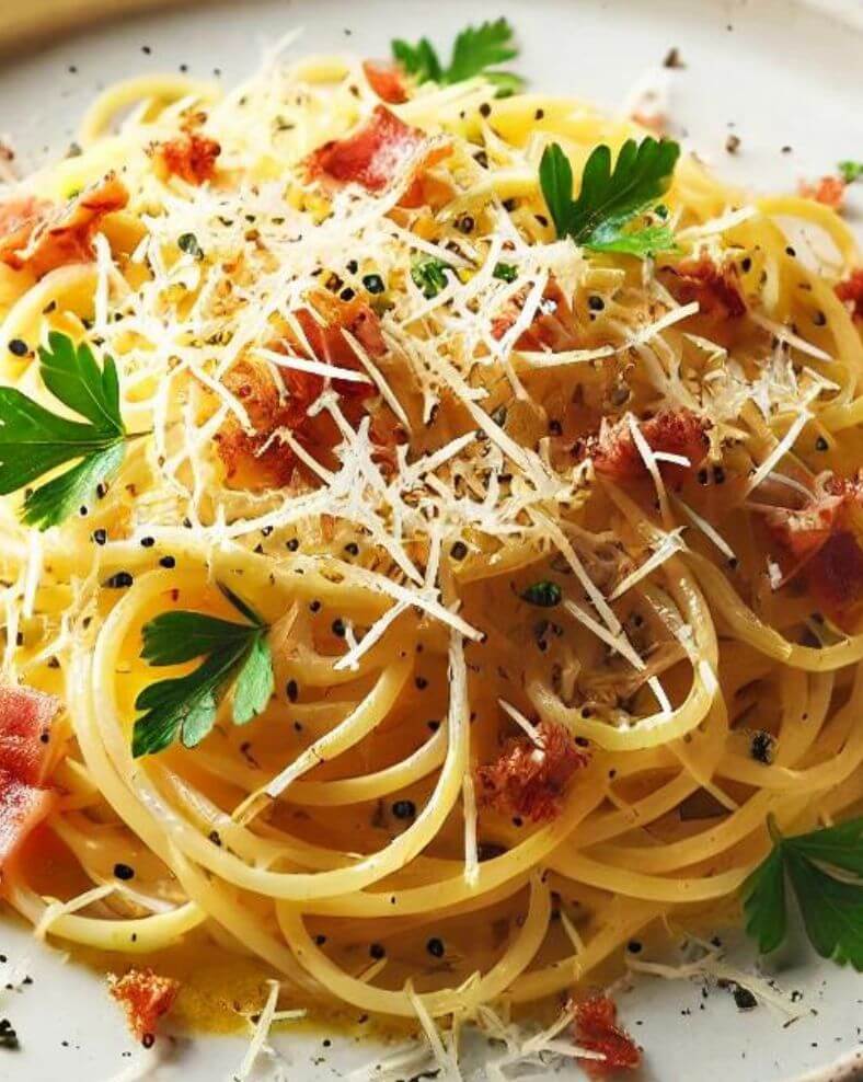 Homemade Spaghetti Carbonara