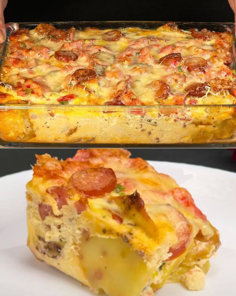 Potato and Sausage Casserole