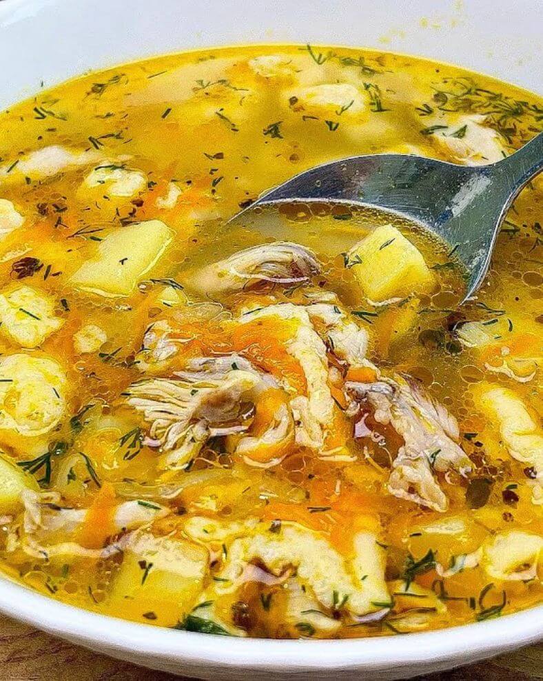 Hearty Chicken and Gnocchi Soup