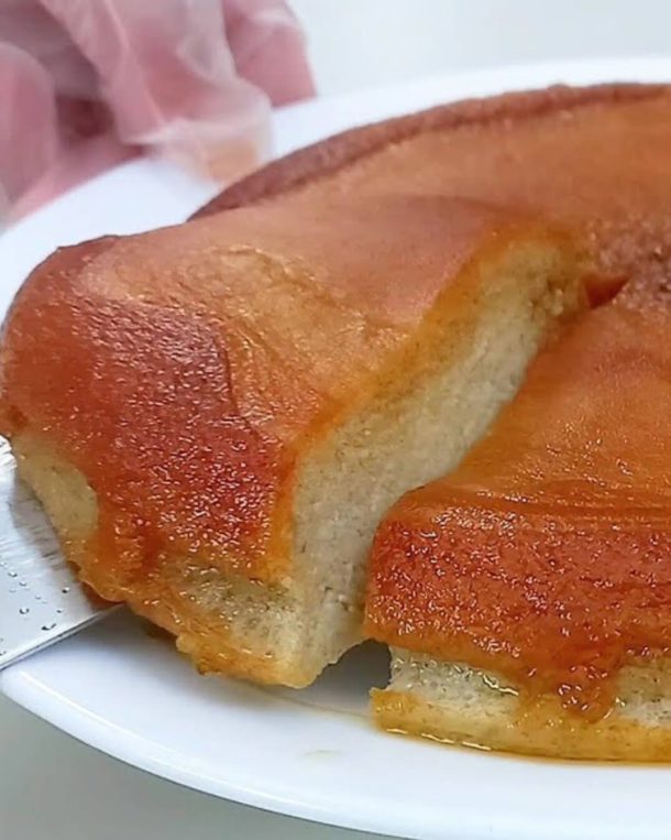 Milk and Banana Cake