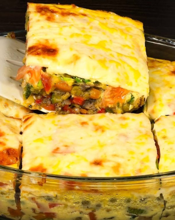 Vegetable and Cheese Bake