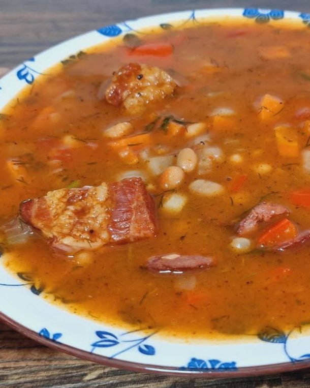 Hungarian Bean Soup Recipe