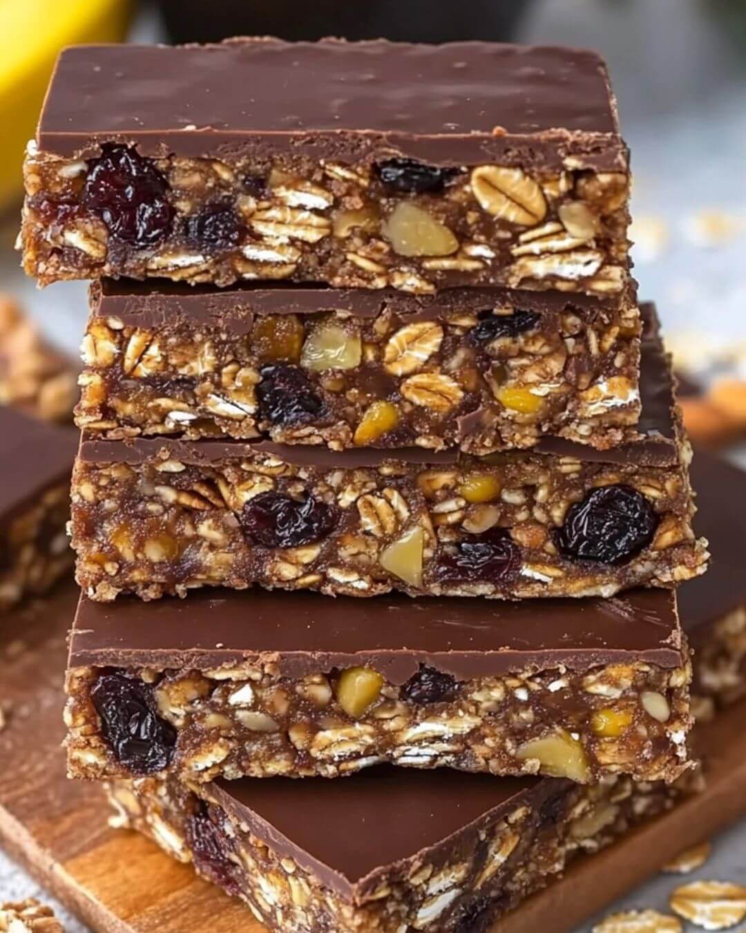 No-Bake Chocolate Nut Energy Bars