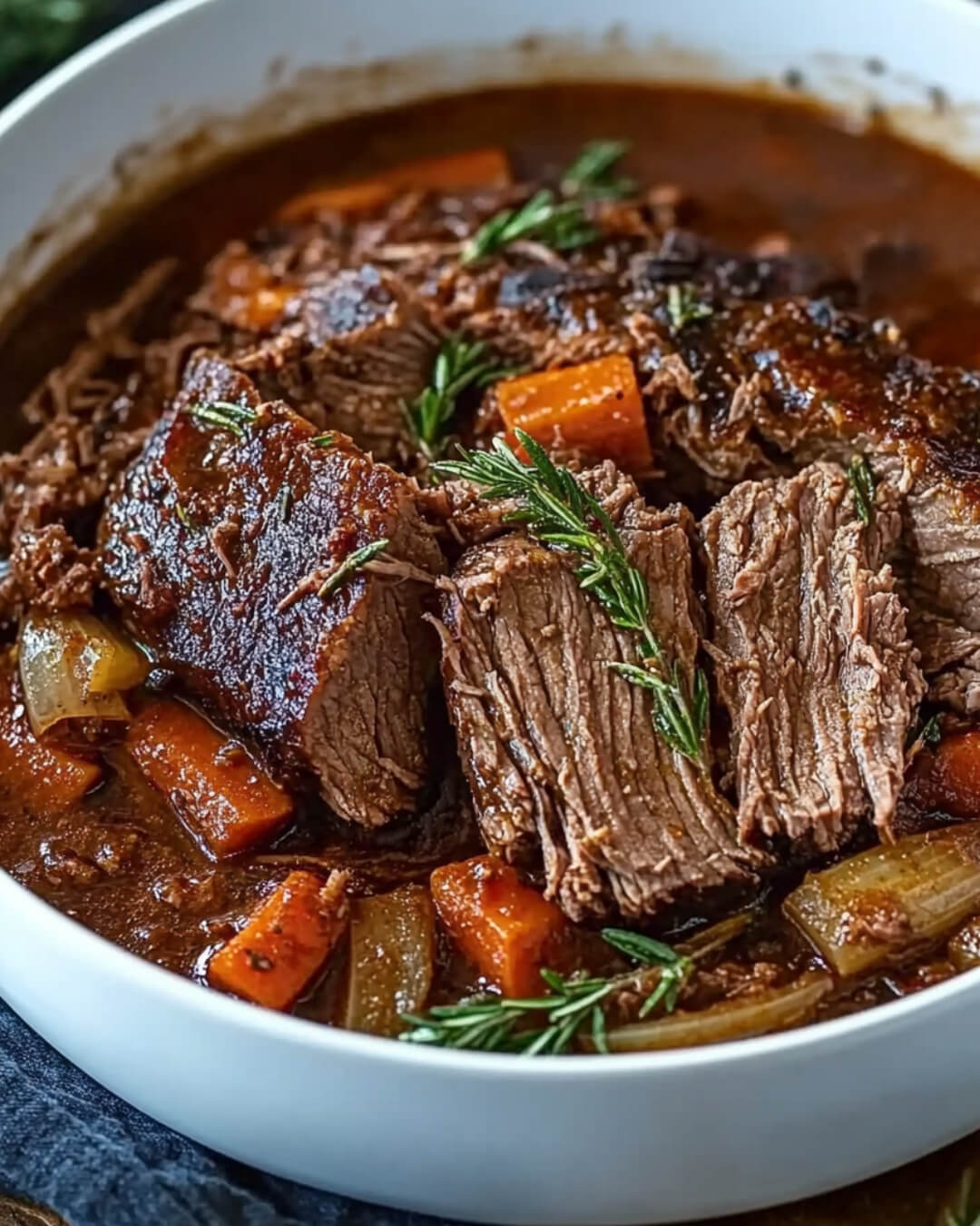 Italian Pot Roast with Garlic