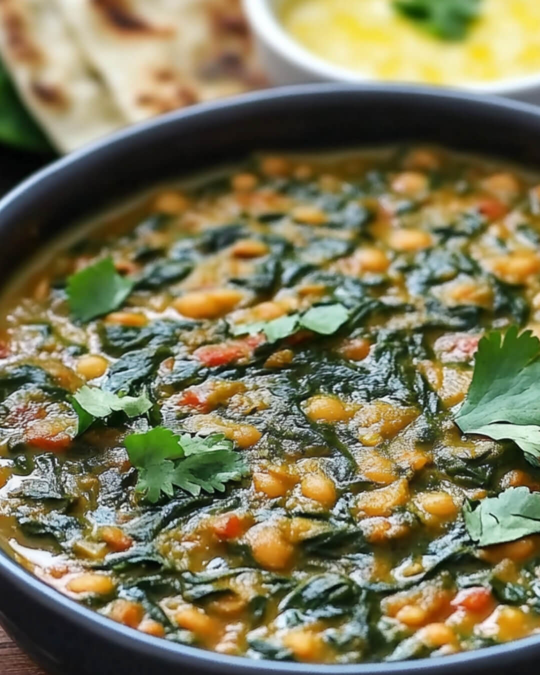 Spinach and Lentil Curry Recipe