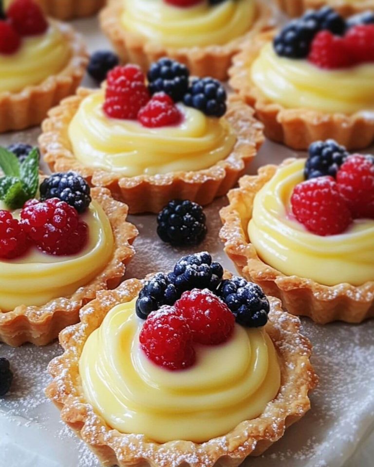 Mini Fruit Tartlets with Vanilla
