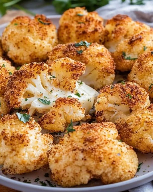 Crispy Baked Cauliflower