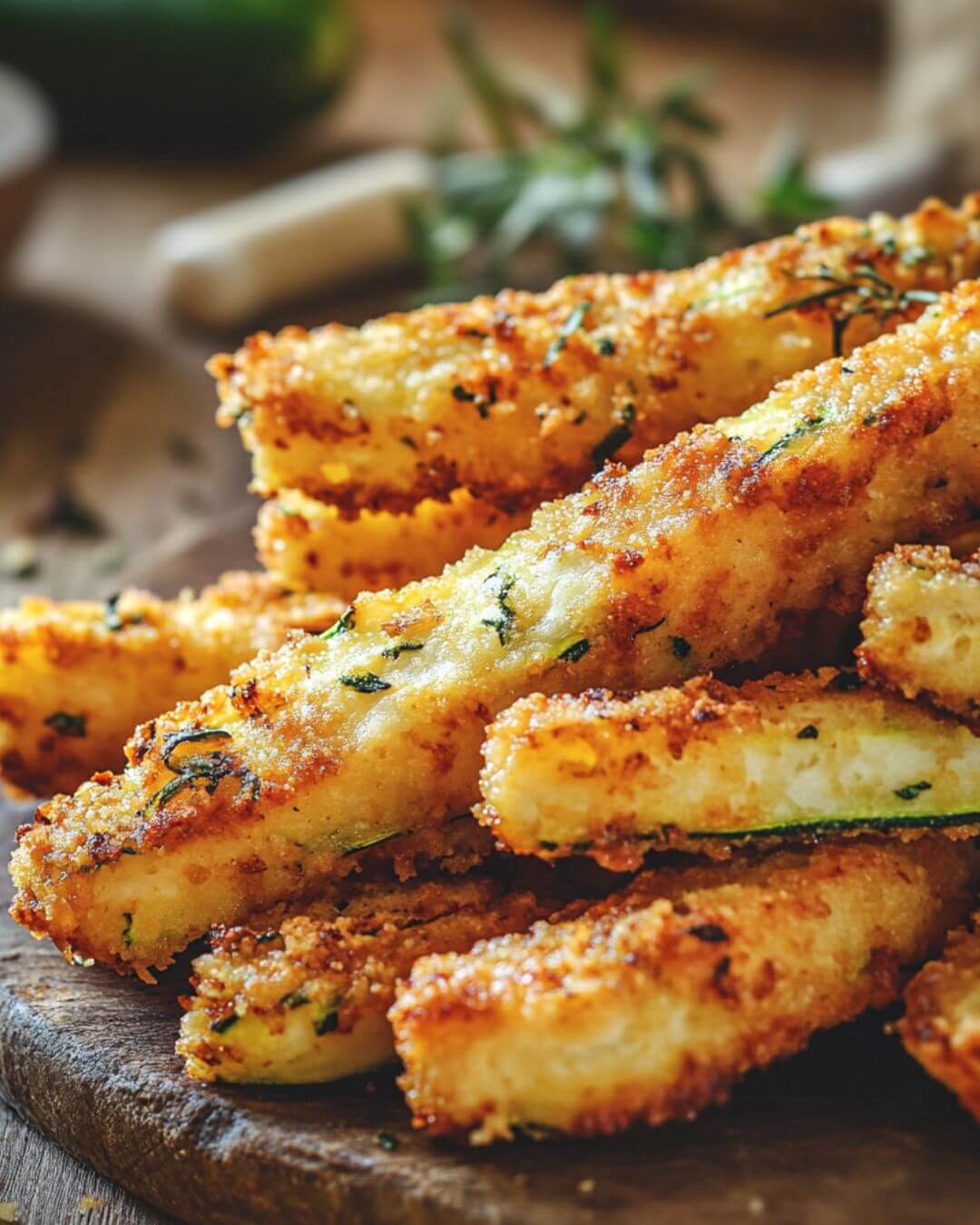 Baked Crispy Zucchini Fries