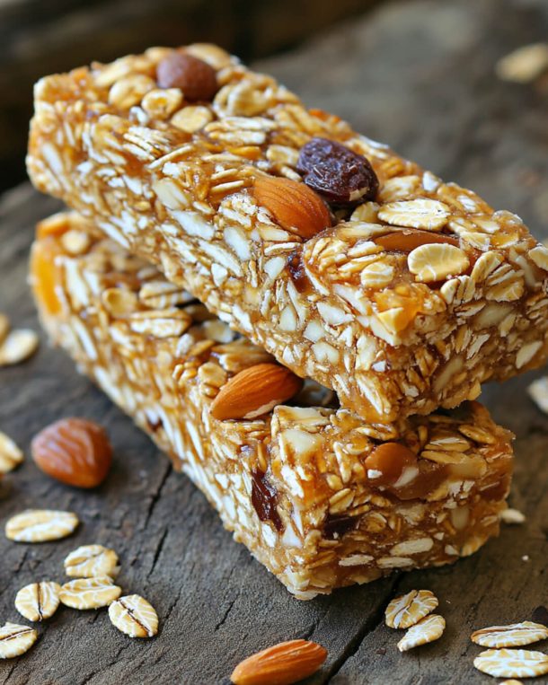 No-Bake Oat and Nut Bars