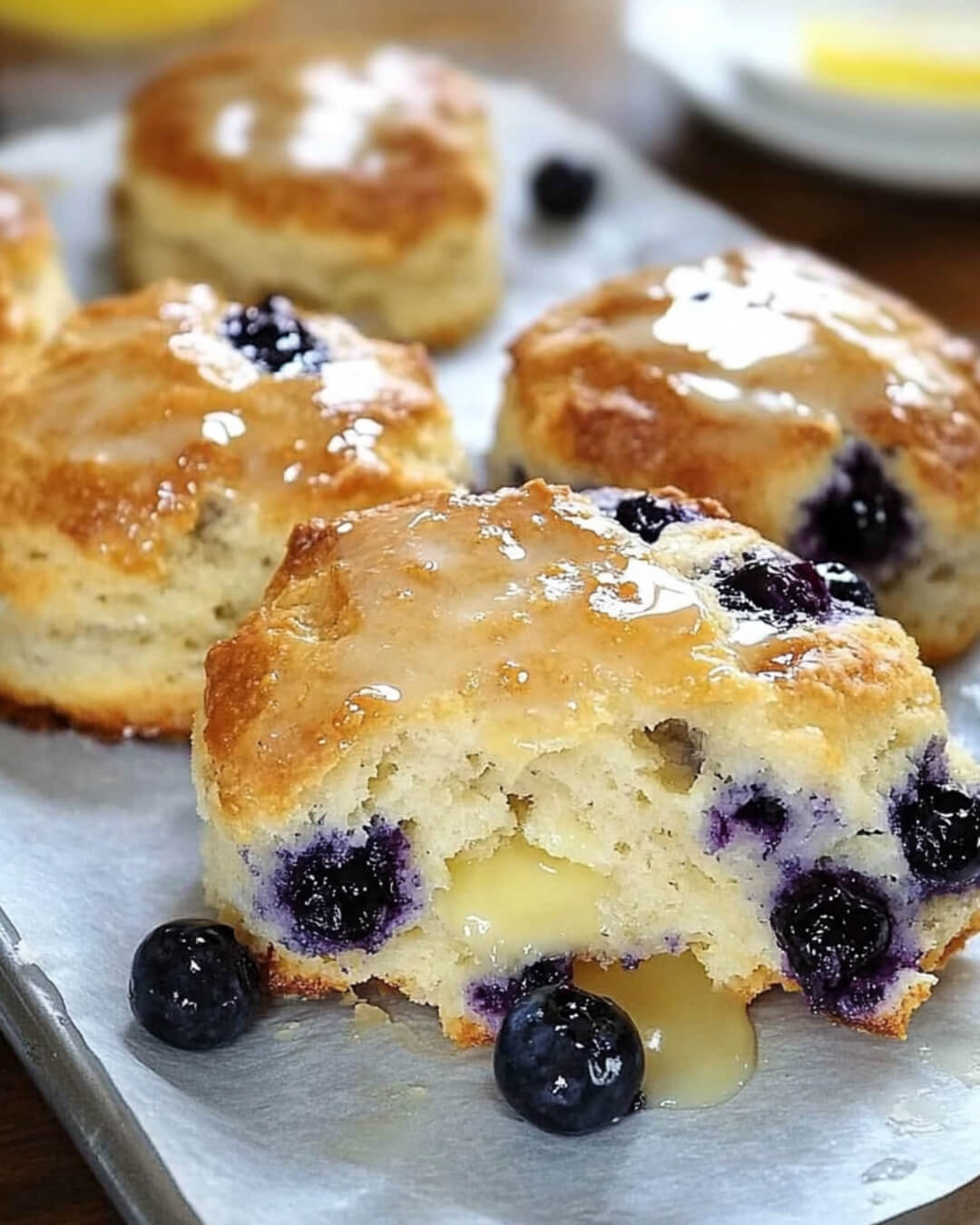 Blueberry Biscuits