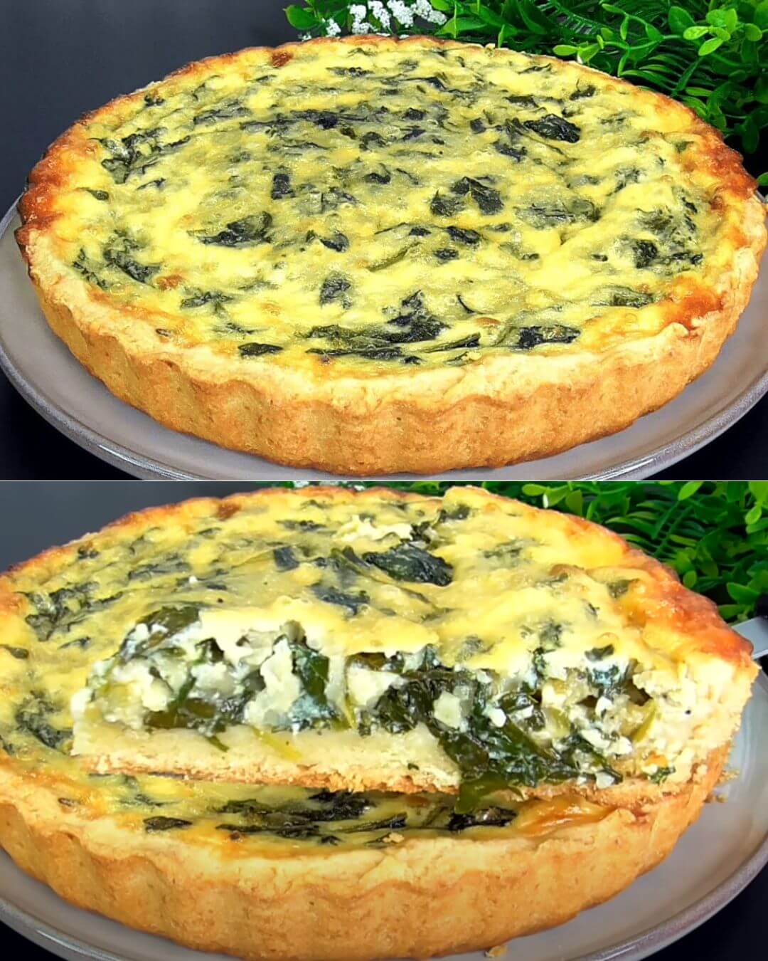 Spinach and Cheese Tart