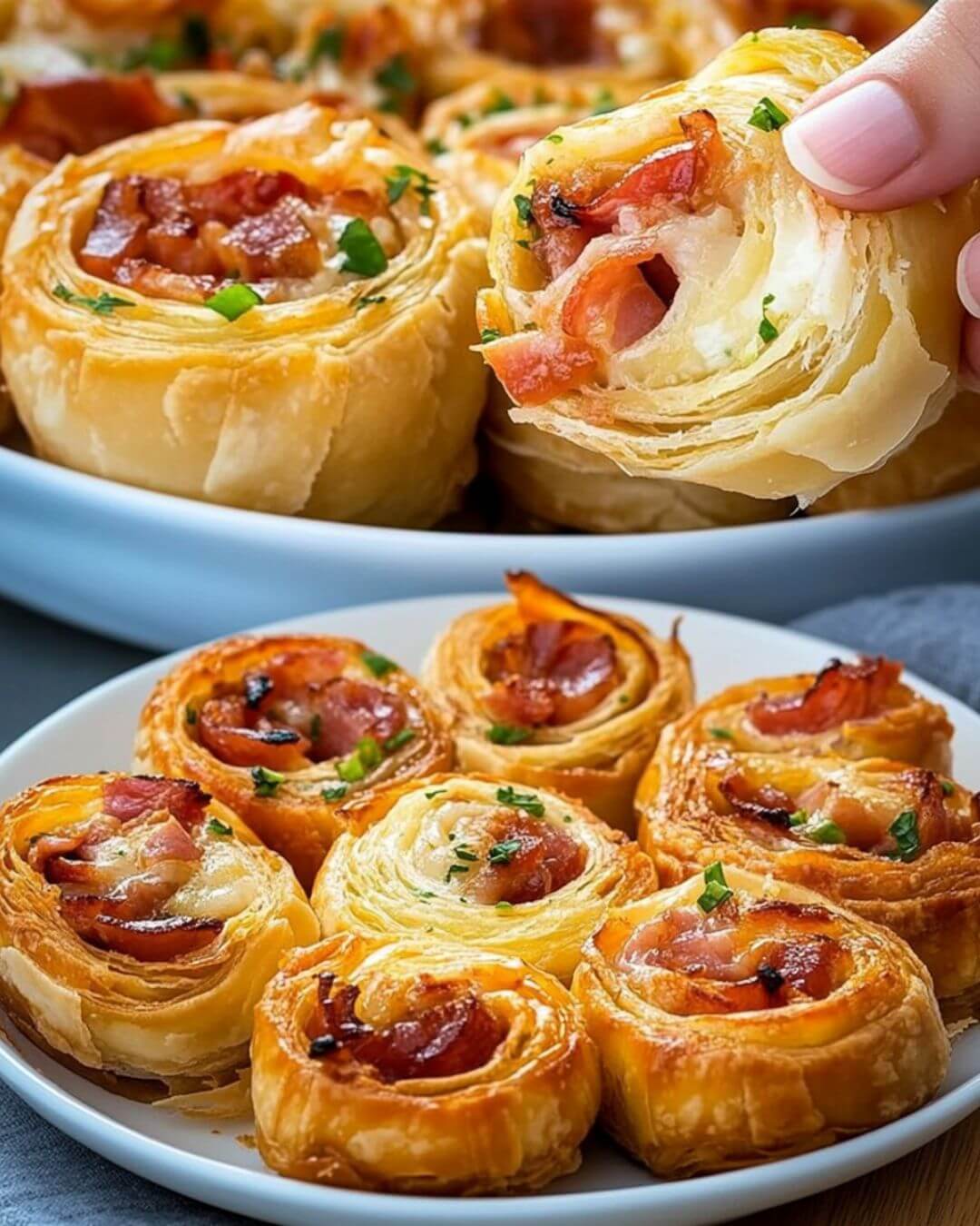 Snails with Bacon and Parmesan Filling