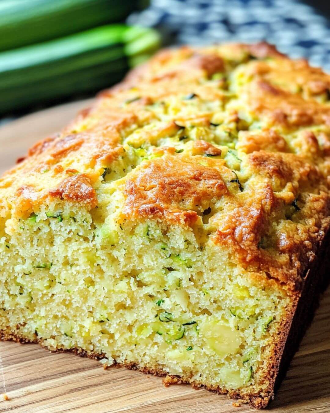 Low-Calorie Cheese Zucchini Bread