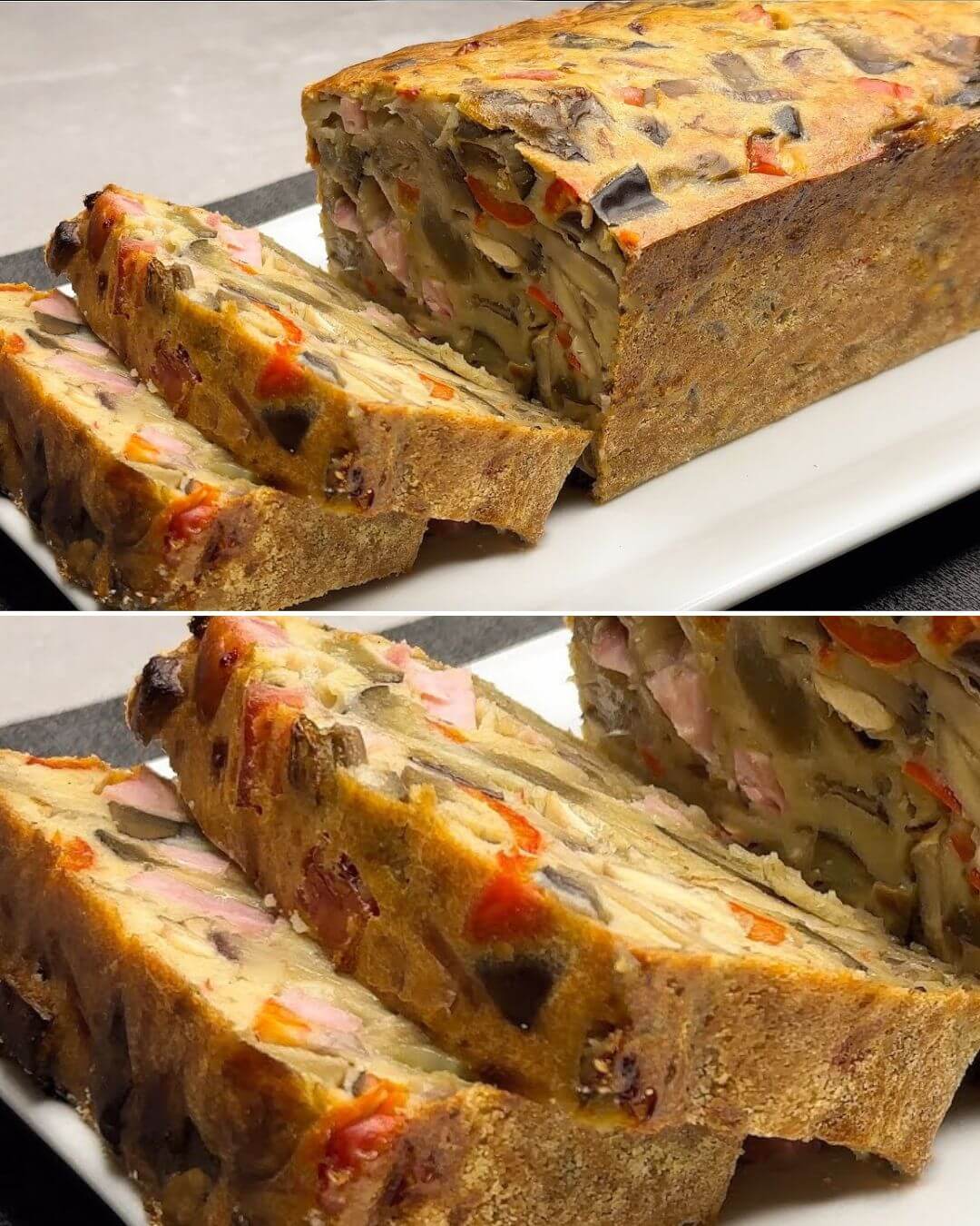 Baked Eggplant Loaf