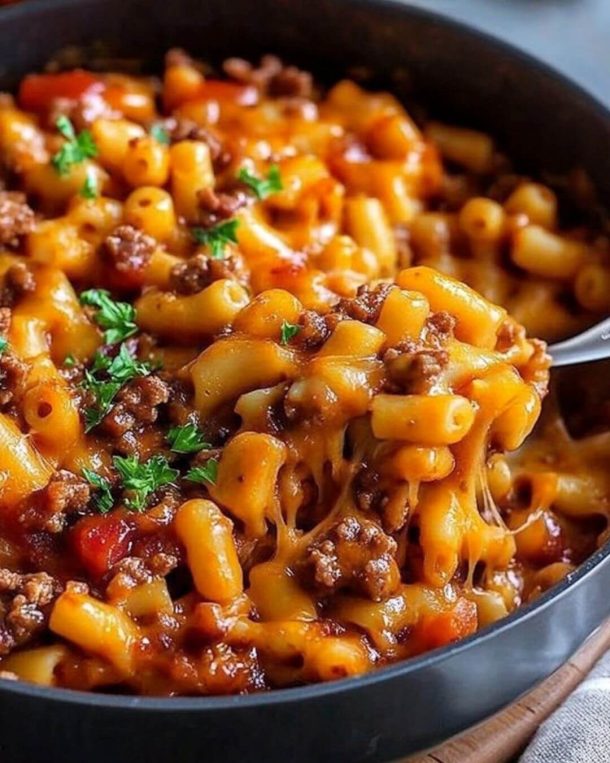 cheeseburger skillet
