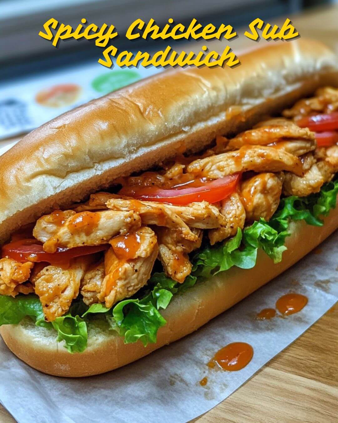 Spicy Chicken Sub Sandwich