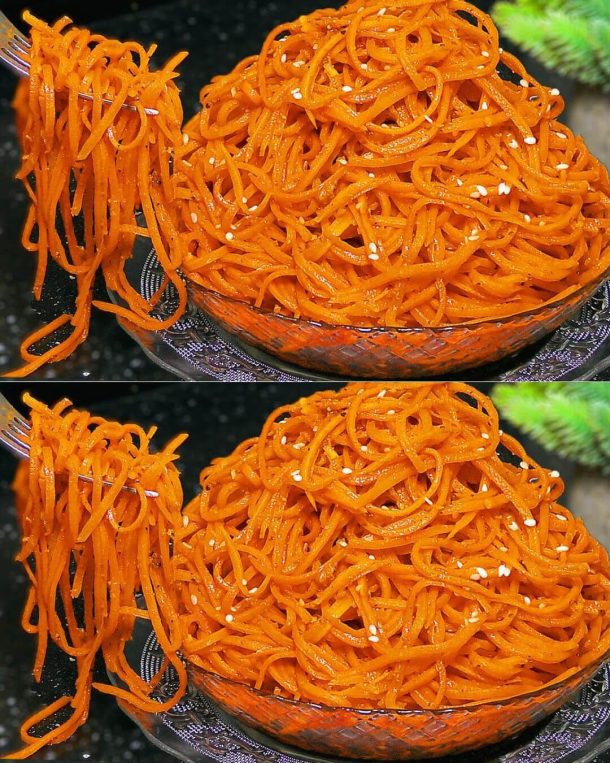 Spicy Korean-Style Carrot Salad