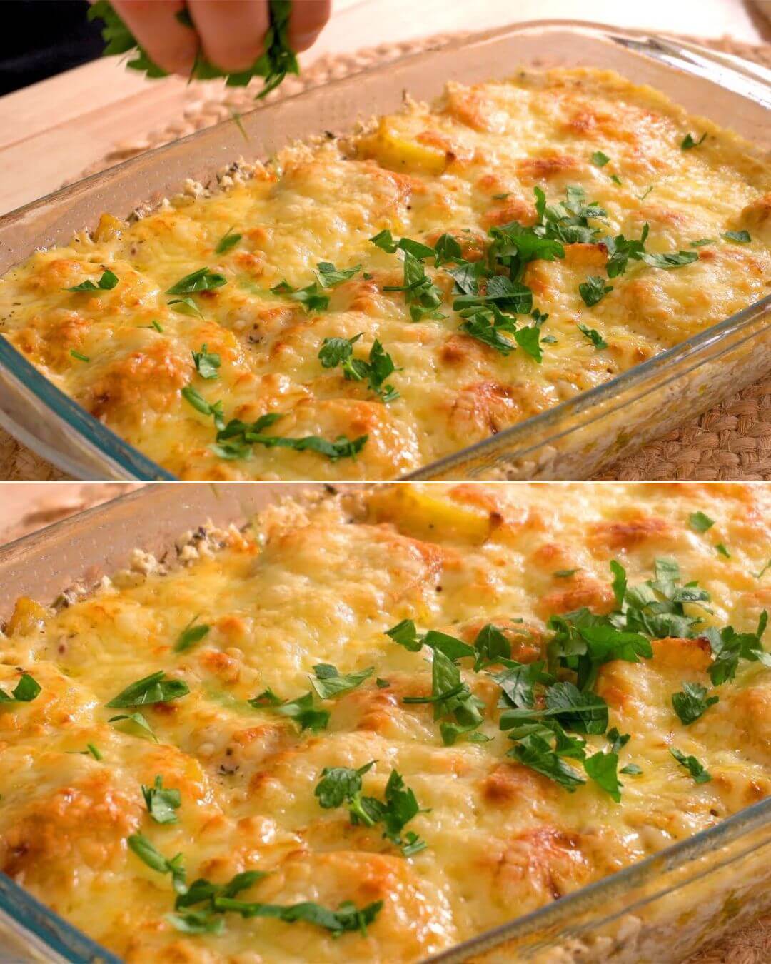 Creamy Chicken and Potato Bake