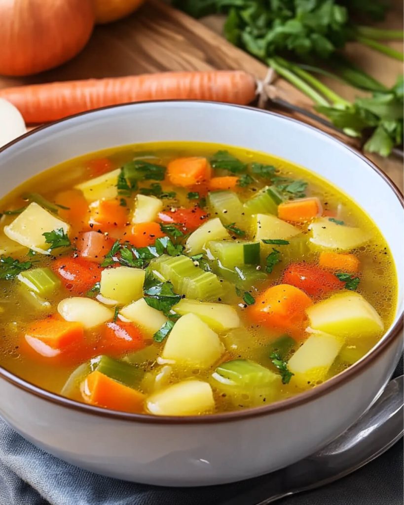 Grandma’s Weight Loss Vegetable Soup Recipe - Made By Emily