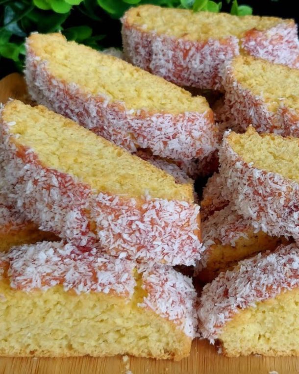 Biscuits with Lemon and Coconut Recipe