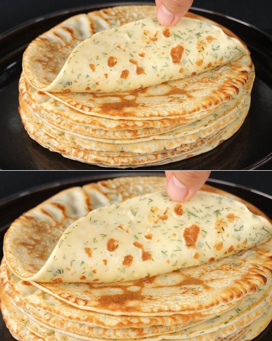 Fluffy Turkish Pancakes