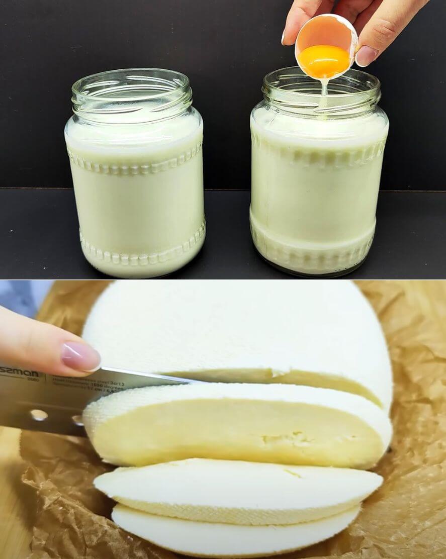 Homemade Cheese Recipe - Made by Emily