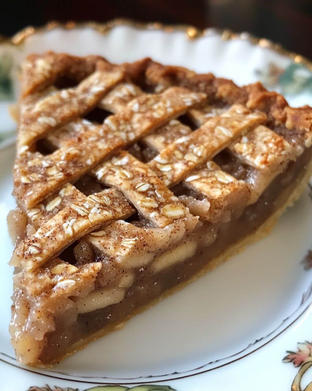 Chai-Spiced Apple Pie with Oat Crust