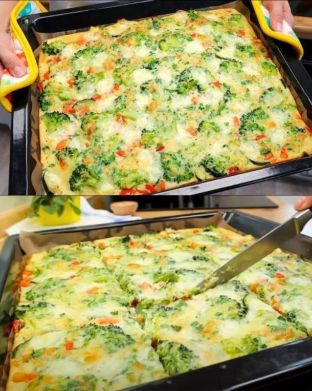 Vegetable Pan Pizza