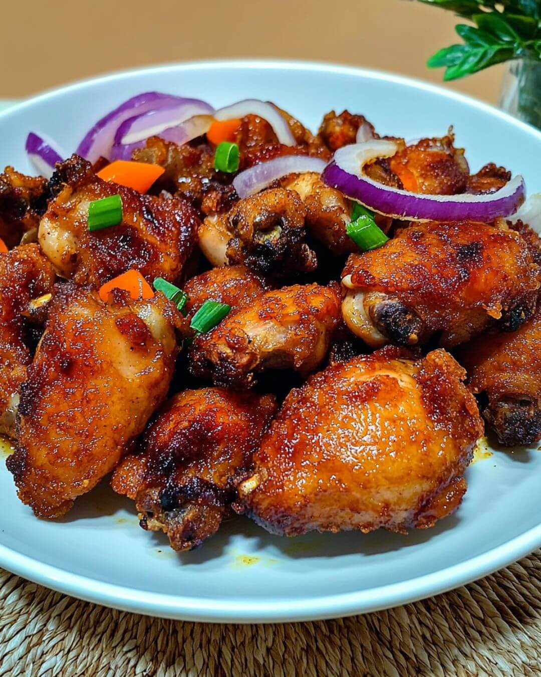 Irresistible Crispy Pan-Fried Asian Chicken Thighs
