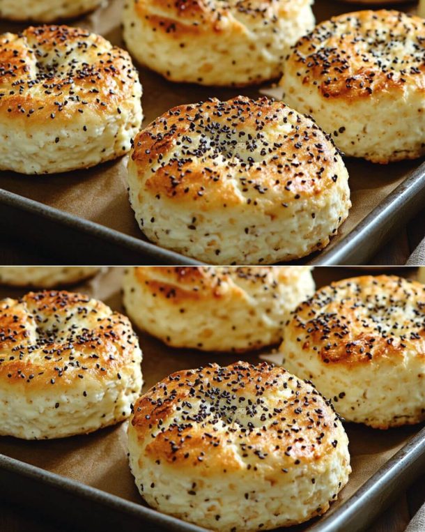 Everything Bagel Cottage Cheese Rolls