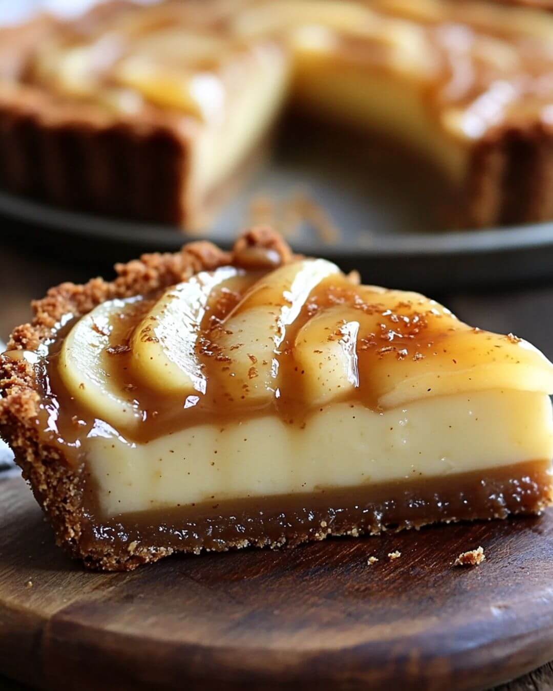 Sugar-Free Apple Caramel Tart
