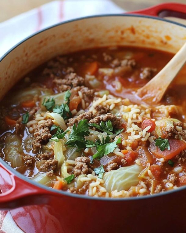 Cabbage Roll Soup: A Comforting Classic Reimagined