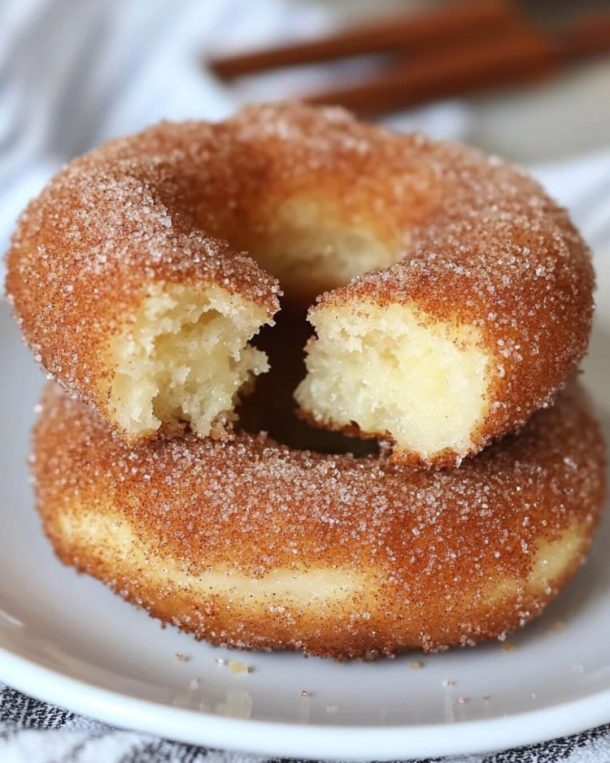 Baked Apple Cider Doughnuts