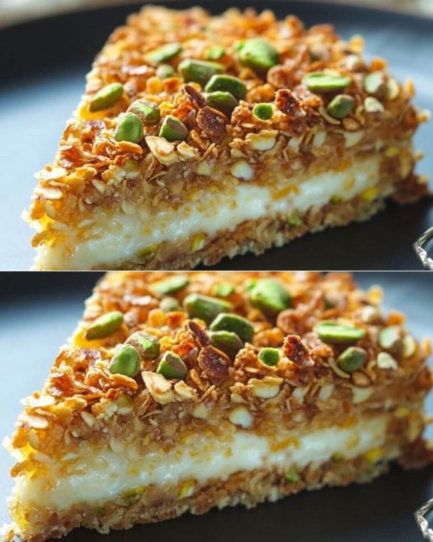 Homemade Pistachio-Orange Blossom Granola