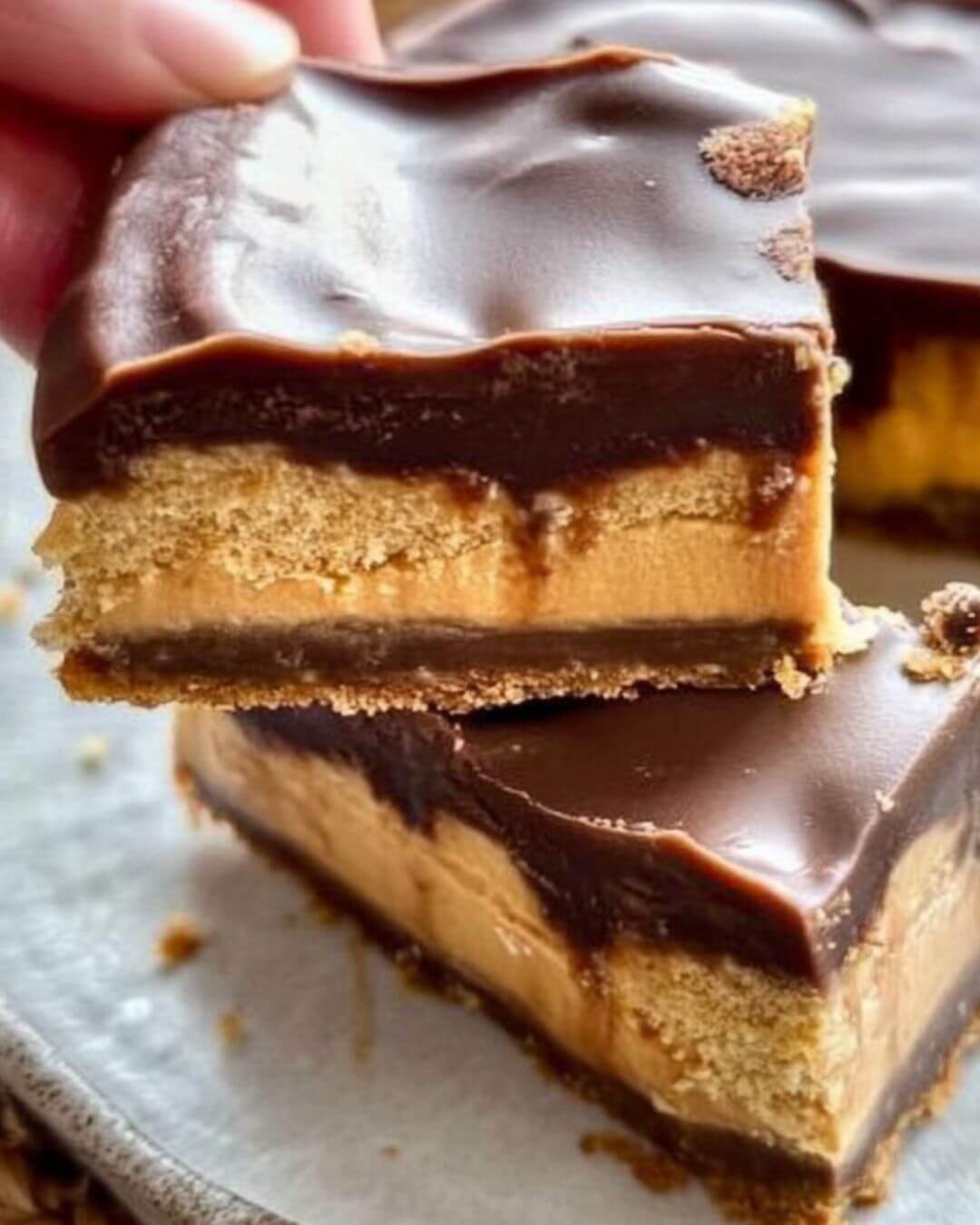 Decadent Chocolate Peanut Butter Layer Bars