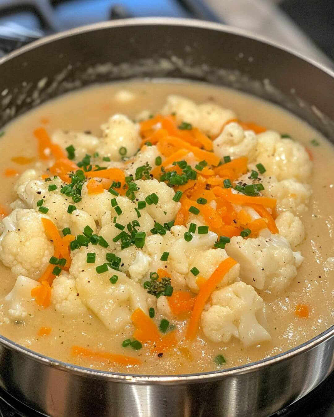 Quick Ultra-Creamy Cauliflower Soup