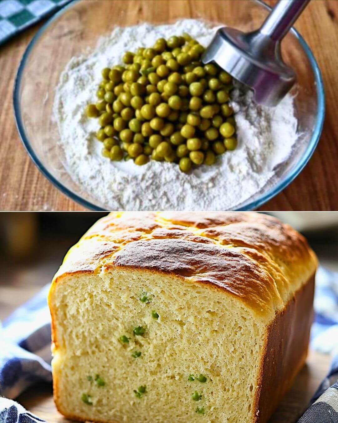 Green Pea Bread