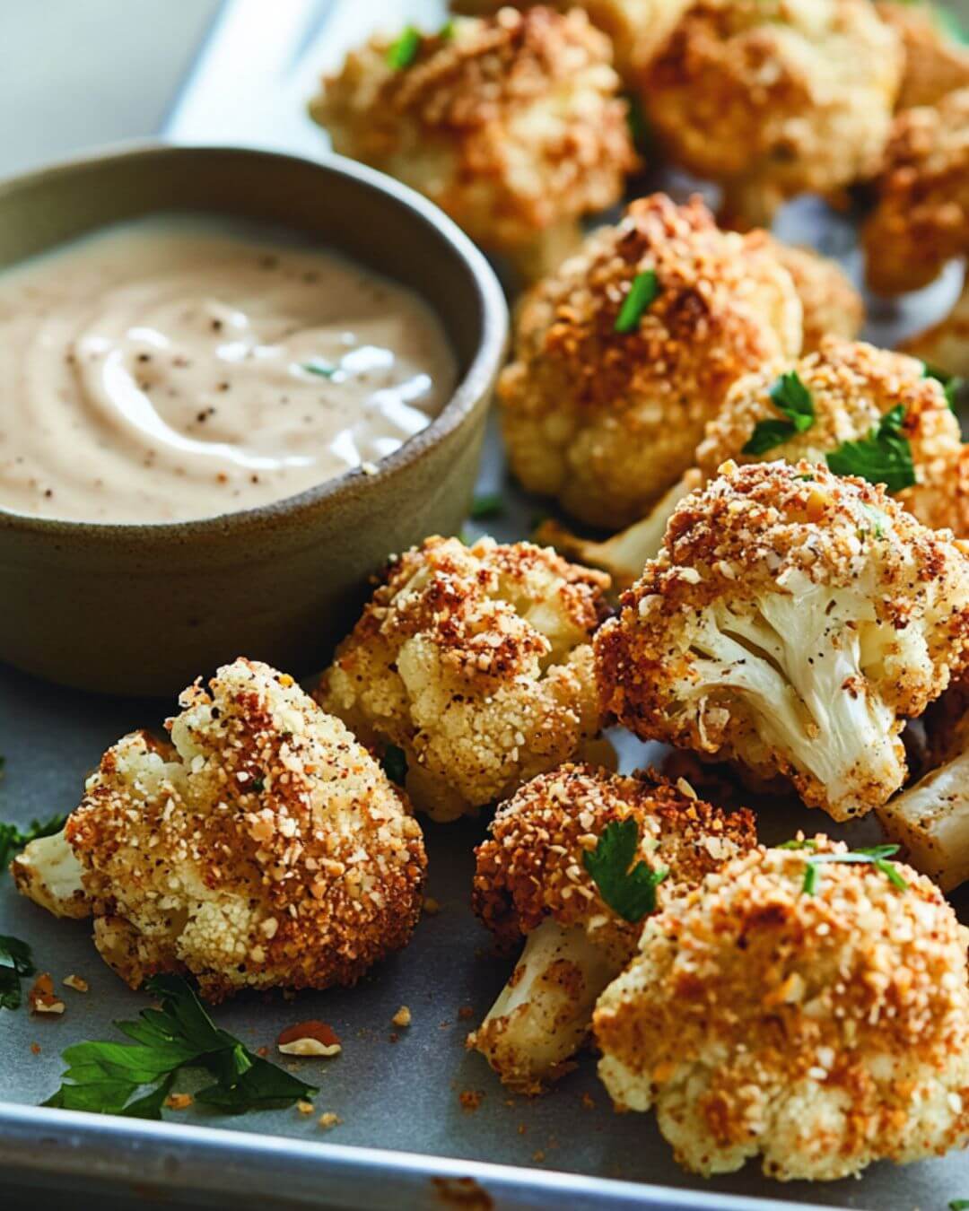 Gourmet Nut-Crusted Cauliflower