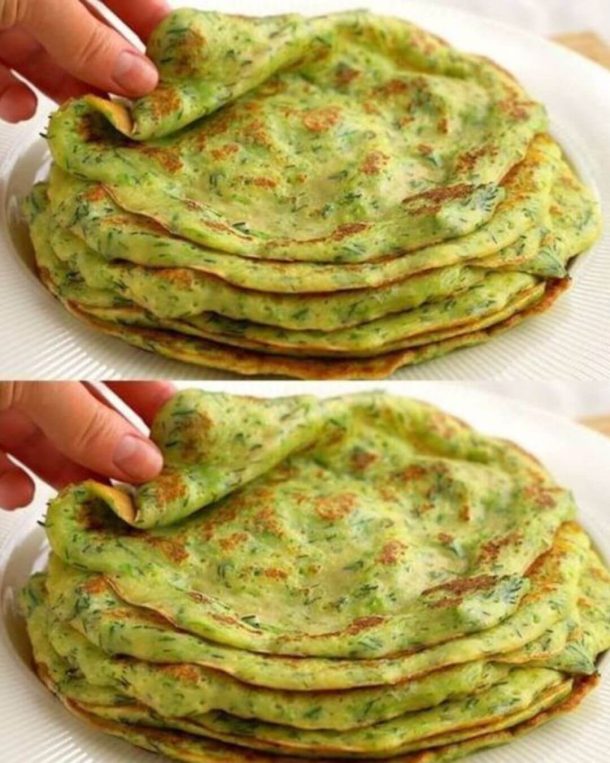 Zucchini Cheese Pancakes