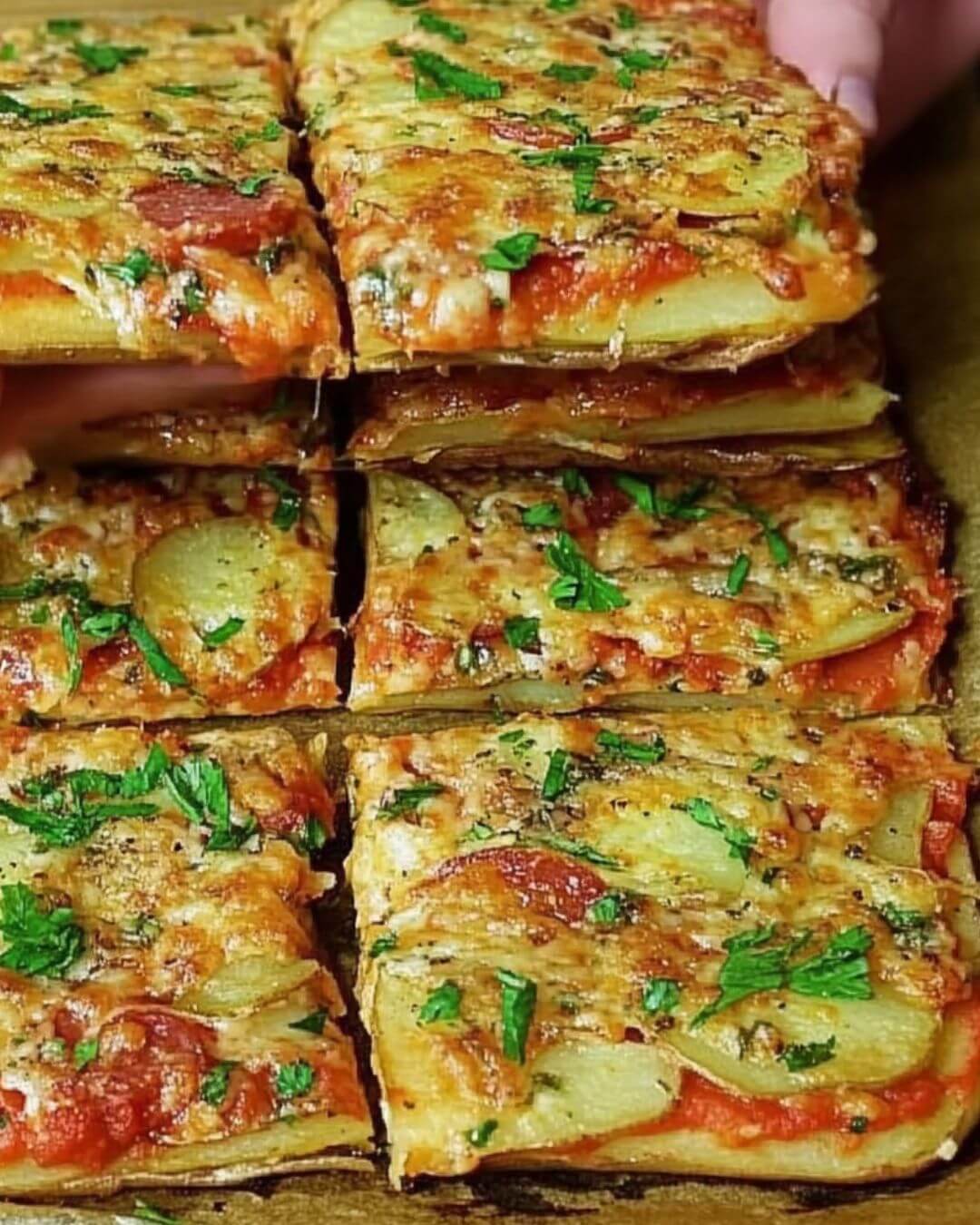 Potato-Based Alternative to Pizza