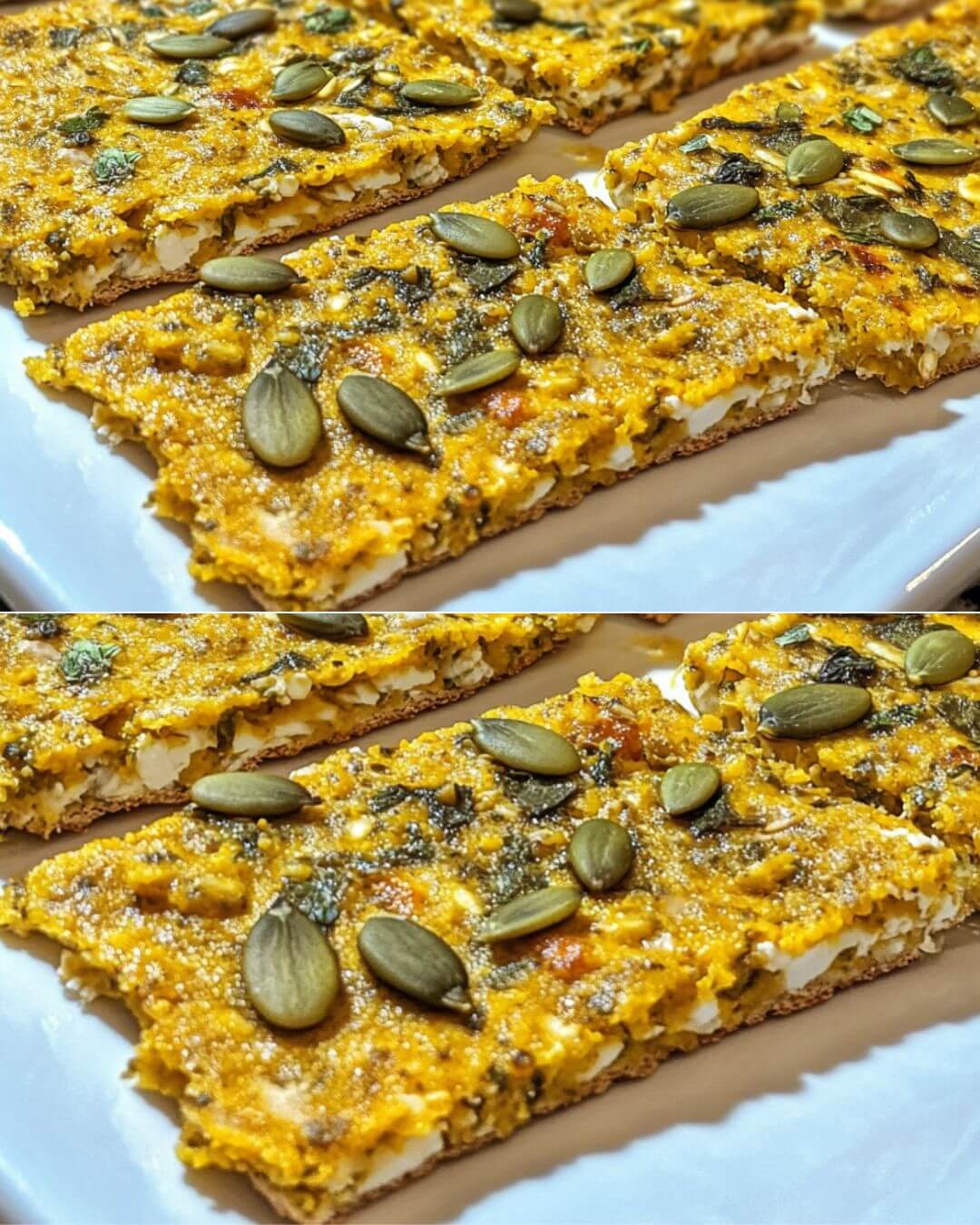 Mediterranean Oat and Herb Flatbread