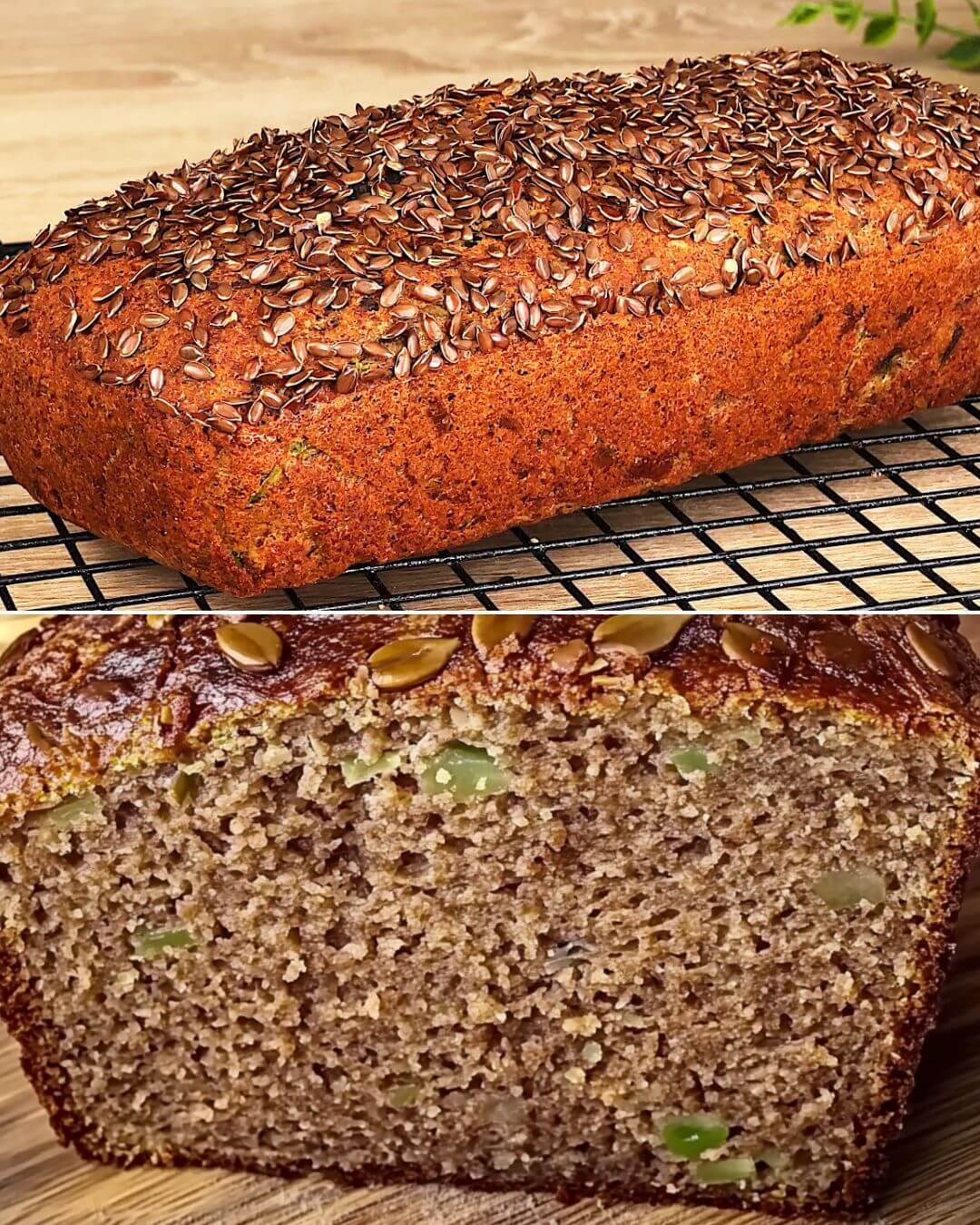 Healthy Lentil and Zucchini Bread