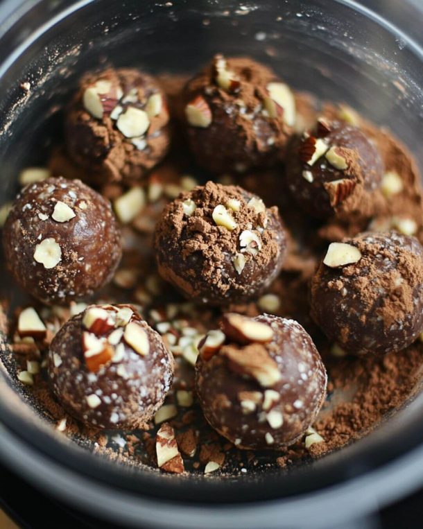Avocado Cacao Truffles