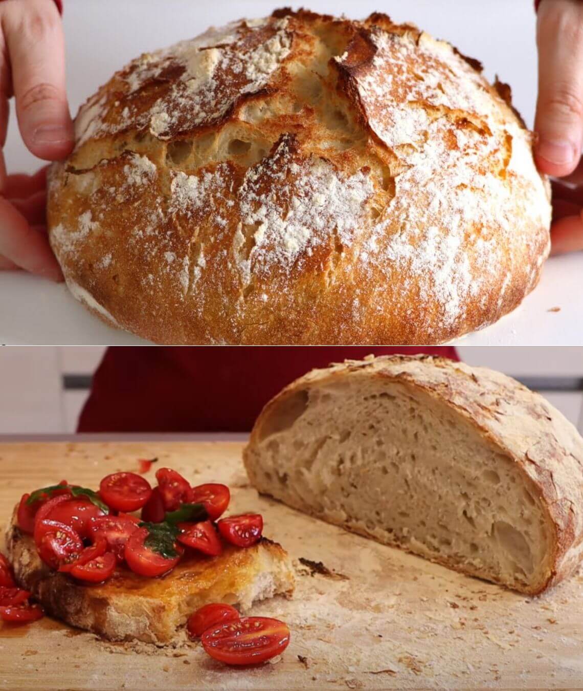 No-Knead Artisan Bread
