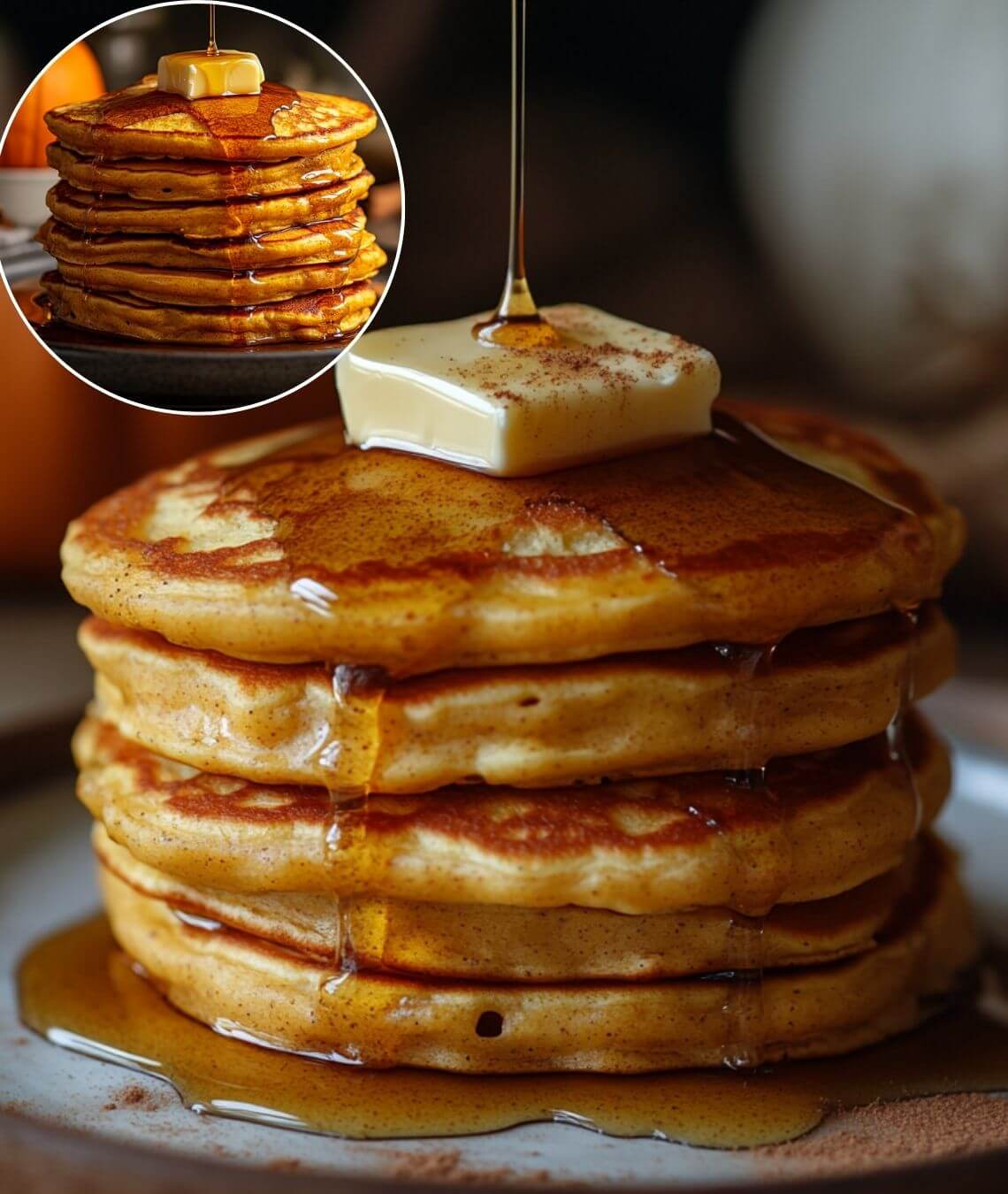 Pumpkin Spice Pancakes