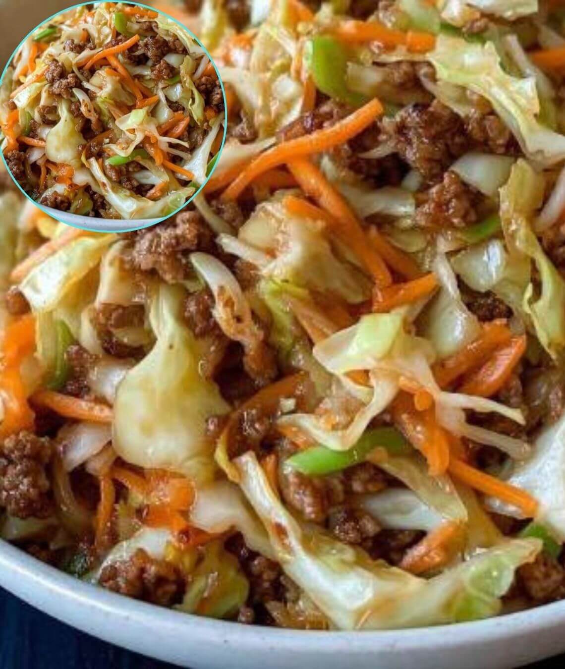 Savory Chinese Cabbage and Minced Meat