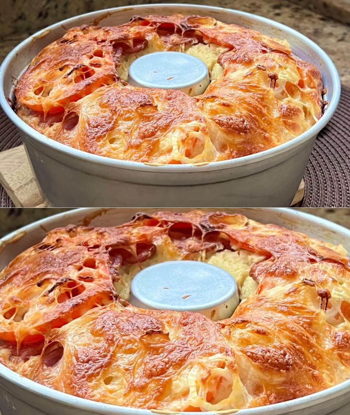 Savory Blender Pancake Pie